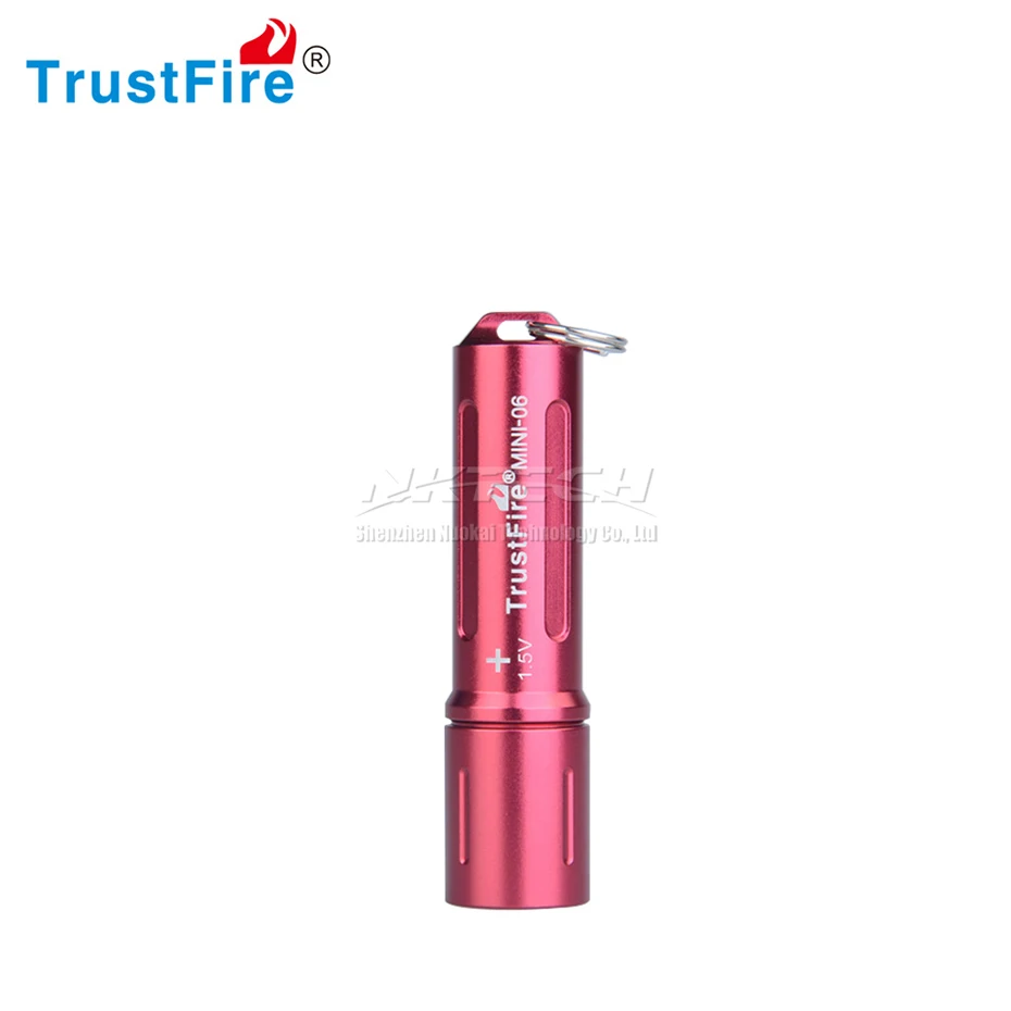 TrustFire MINI-06 L1T2-577 светодиодный фонарик 7,5 г сумка-брелок портативный фонарь 90 люмен IPX-4 водонепроницаемый класс - Испускаемый цвет: Purple Torch only