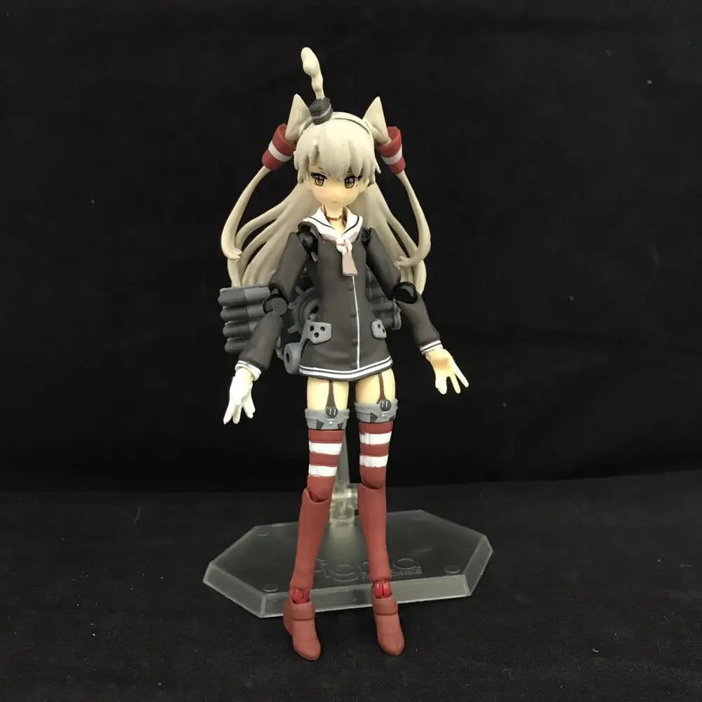 Коллекция Kantai figma 240 Amatsukaze ПВХ фигурка Коллекционная модель игрушки 15 см