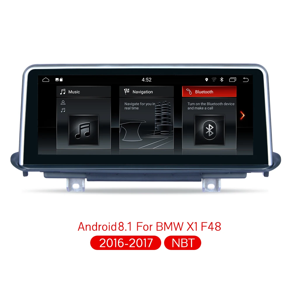 Excellent Naviodm android 9.0 6 core car multimedia player cars dvd auto audio For BMW X1/F48 2016 2017 NBT radio gps navigation bluetooth 4