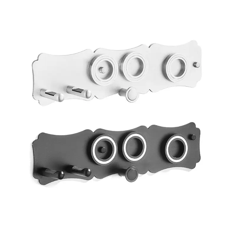 Suporte do Secador de Cabelo Fixado na Parede Prateleira do Banheiro Rack para Dyson Secador de Cabelo Supersônico Mod. 1283693 2 Suporte do secador de cabelo fixado na