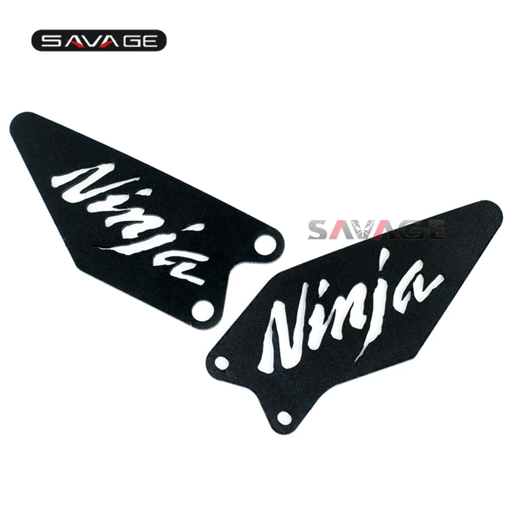 

Foot Peg Heel Plates Guard For KAWASAKI NINJA ZX-6R 2009-2017 Footrest Pedal Protector Motorcycle Accessories ZX6R