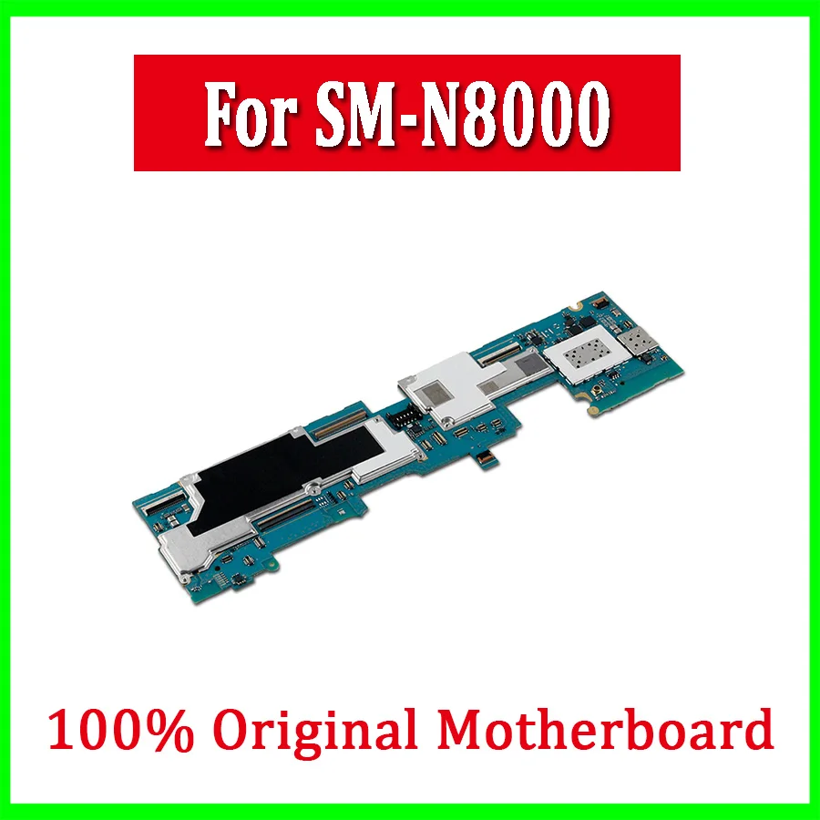 

Original unlocked For Samsung Galaxy Note 10.1 N8000 Mainboard with Full Chips,with Android OS Motherboard,Free Shipping