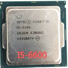 Intel Core i5 6600 3,3 ГГц 6 м кэш четырехъядерный процессор Настольный LGA1151 cpu i5-6600