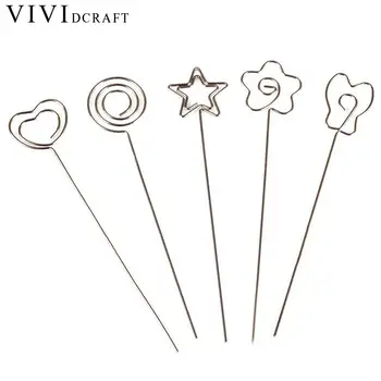 

5 Colors 10pcs/lot Diy Craft Metal Photo School Students Holder Clip Clay&cake Clamp Accessories Anti-rust Office Accessories