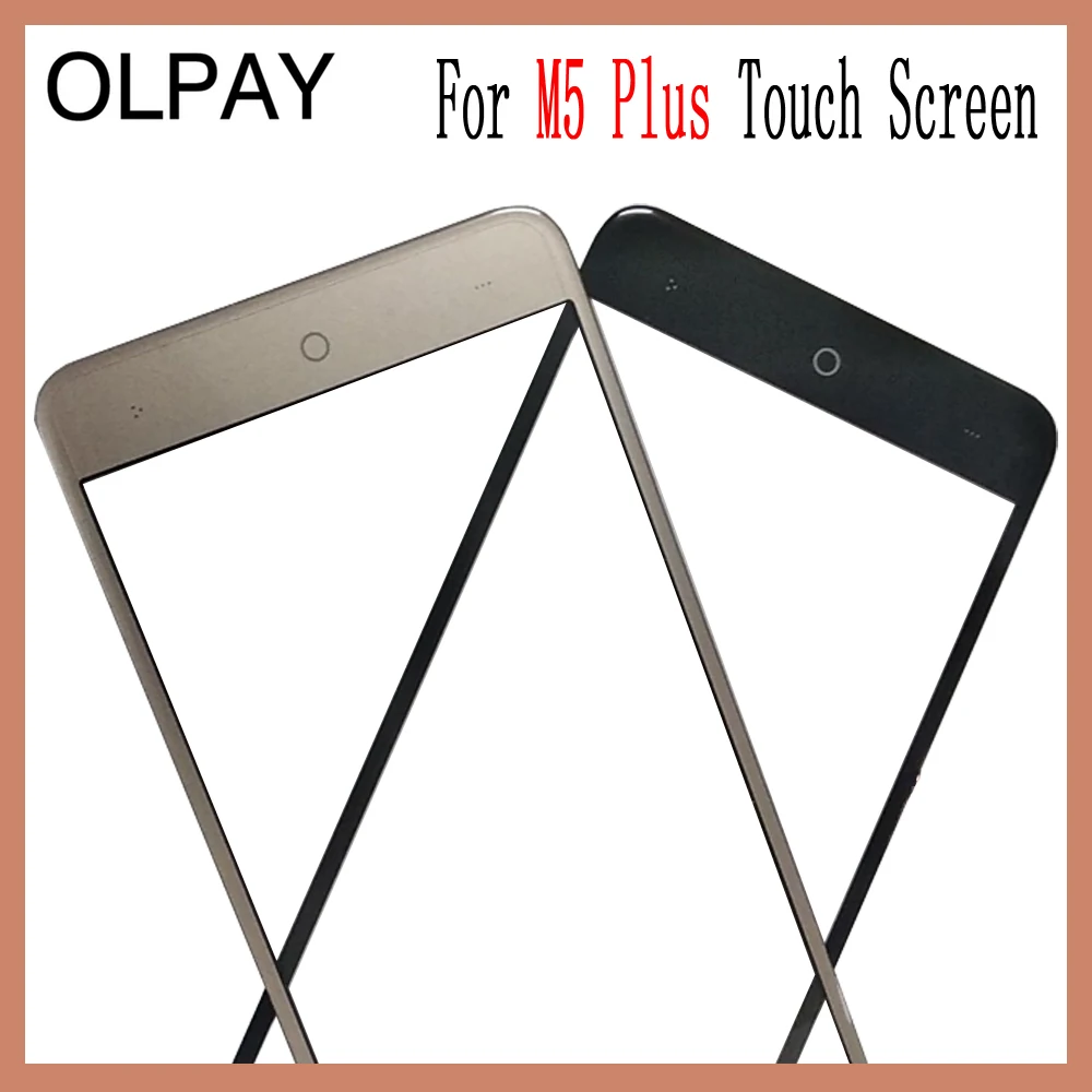 OLPAY 5.5'' Touch Panel For Leagoo M5 Plus Touch Screen Glass Digitizer Panel Lens Sensor Glass Free Adhesive And Wipes