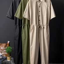 Мужские комбинезоны свободного кроя мужской комбинезон модные классные мужские повседневные брюки карго подтяжки брюки для мужчин