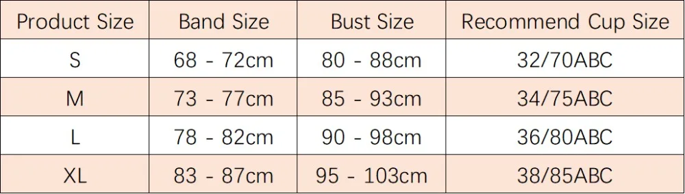 A0032 SIZE