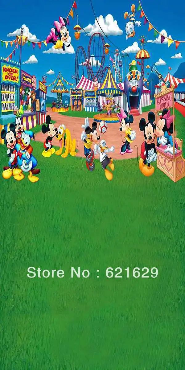 

Cartoon characters 10'x20' CP Computer-painted Scenic Photography Background Photo Studio Backdrop ZJZ-411