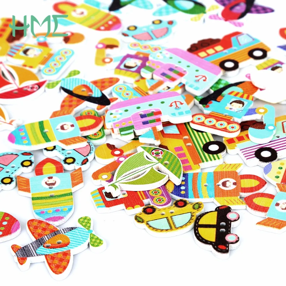 50 шт. разноцветные пуговицы для украшения автомобиля|buttons scrapbooking|decorative buttonswood sewing
