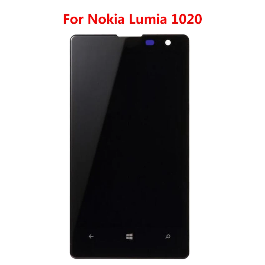 

For Nokia Lumia 1020 Nokia 1020 LCD Screen Display Touch Screen Frame Digitizer Assembly Black For Nokia1020 With Frame LCD