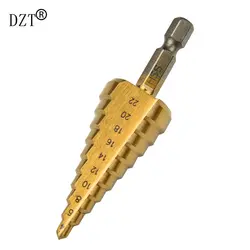 4-22 мм HSS мини шаг Бурильные долото Механические инструменты для деревообработки core Бурильные долото для металла