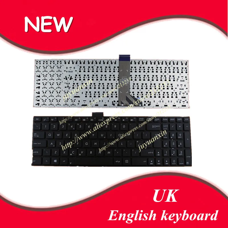 Великобритания (GB) английский клавиатура для ASUS K555 K555L K555LA K555LB K555LD K555LJ K555LN K555LP K555Z