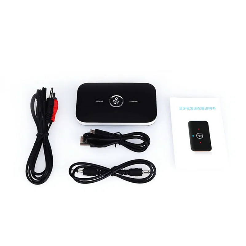 2017 Portable Wireless Music 2 in1 Adapter Bluetooth Transmitter Receiver HIFI Receiver Audio Player Aux Jack Bluetooth Adapter audio-player : image 2017 Portable Wireless Music 2 in1 Adapter Bluetooth Transmitter Receiver HIFI Receiver Audio Player Aux Jack Bluetooth Adapter audio-player