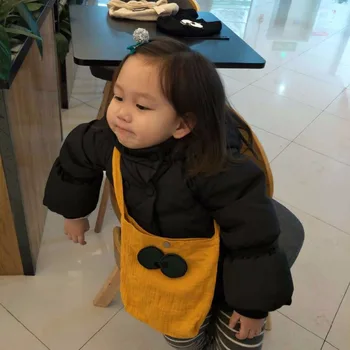 

Chic Baby cute handbag big eyes cotton hemp knot baby single Shoulder Bag lady's small bag with messenger bag