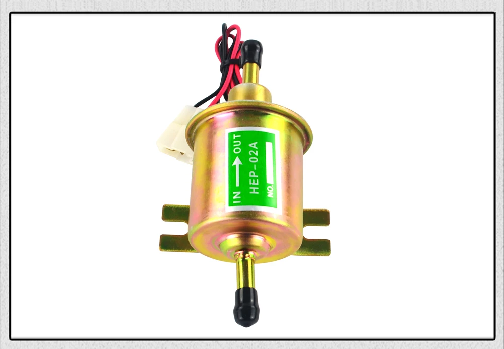 Универсальный дизельный бензиновый 12 В 24 в электрический топливный насос HEP-02A низкого давления для большинства автомобилей карбюратор Мотоцикл ATV HEP02A