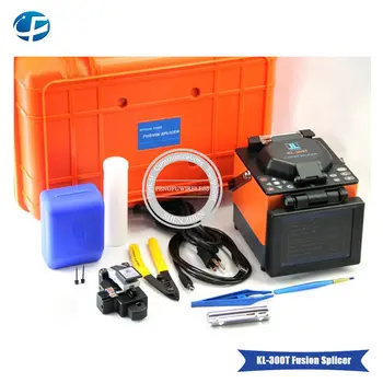 

Original new KL-300T Optical Fiber Fusion Splicer Single Fiber Fusion Splicer with USB & DC interface Free shipping