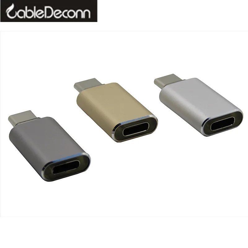 Type-C USB3.1 вращающийся type-C usb3.1 Женский адаптер алюминиевый корпус конвертер