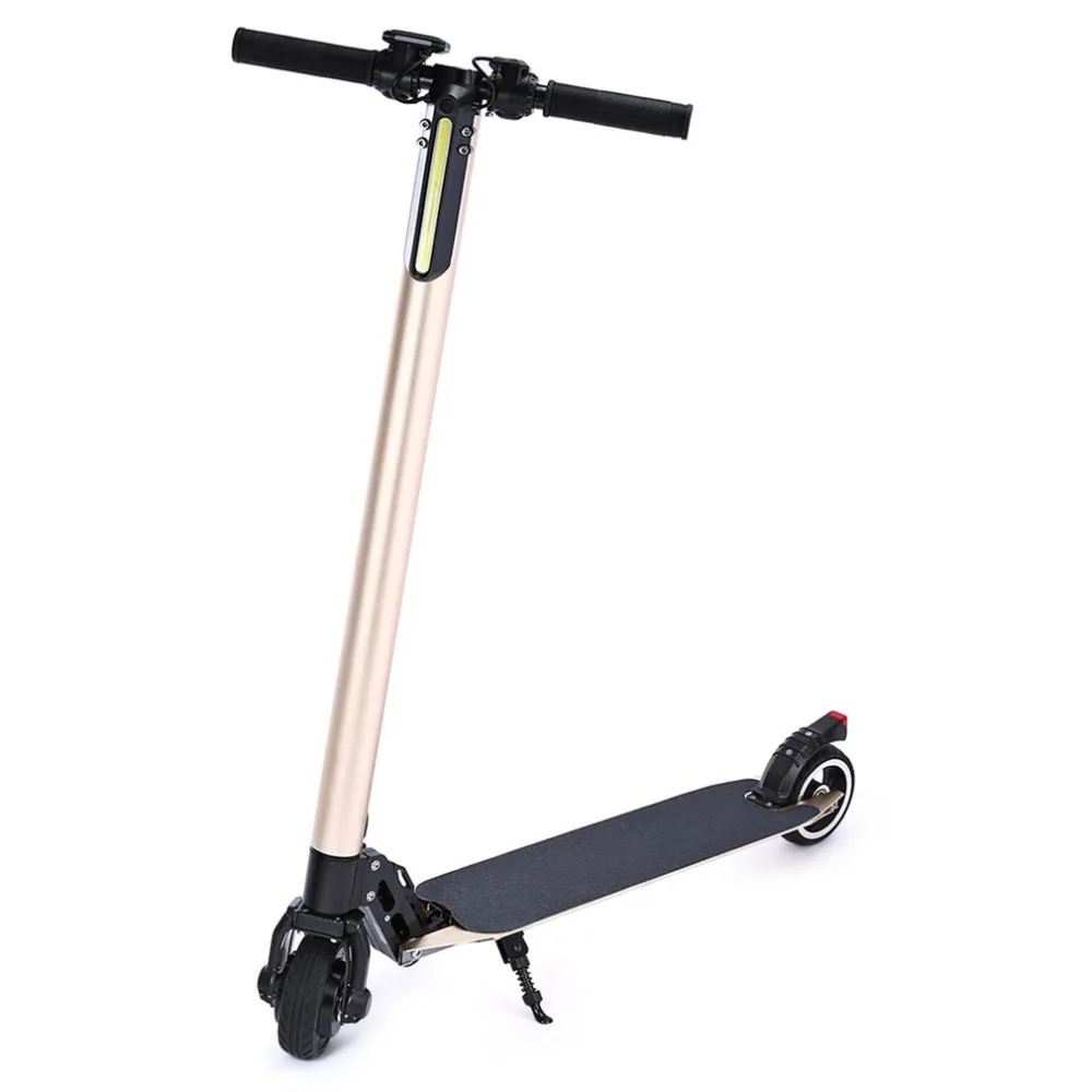 

36V-8.8A Universal Portable Foldable Electric Scooter Fully Al-Mg Alloy Foldable Smart Hoverboard Skateboard with Shock-proof