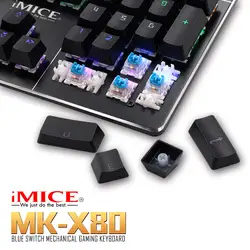 IMice KM-X80 подсветка подвеска ключ механическая клавиатура игры проводной PC тетрадь 4,24