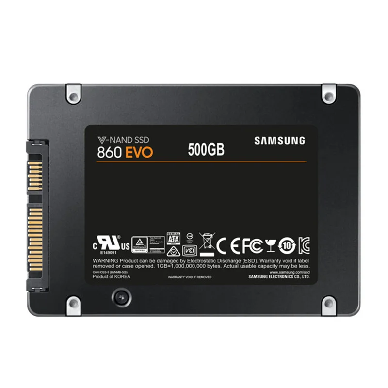  SAMSUNG Internal EVO SSD 860 250GB 500GB 1TB 2TB 4TB Solid State Disk 2.5 Inch SATA3 Laptop Desktop