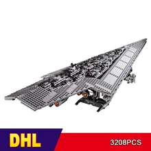 DHL 05028 Star 3208 шт игрушка Wars Execytor супер Звездная модель эсминца Строительный набор блок кирпич совместим 10221 подарки для мальчиков
