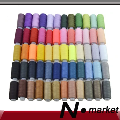 

New New Factory Direct 60 colors Good Quality Sewing Thread Colorful Sewing Cross Stitch 250 yards Sewing Thread