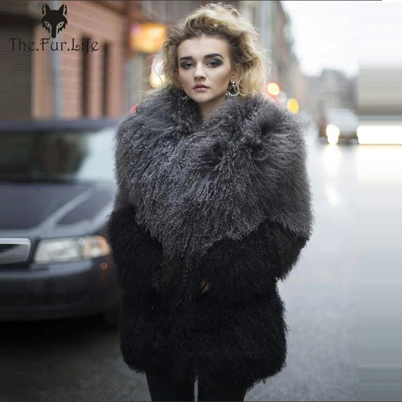 Buy Womens Lamb Fur Coat Tan Sheep Fur Coats Sheep