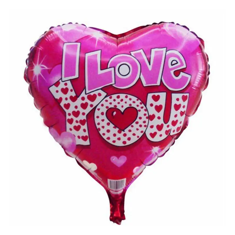 Воздушный шар из фольги в форме сердца 18 дюймов|balloon balloon|balloons loveballoons for valentines |