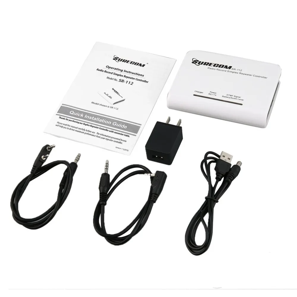 

SR-112 Simplex Repeater Controller Cross Band Radio Duplex Repeater Controller For Mobile and Ham Radio Walkie Talkie