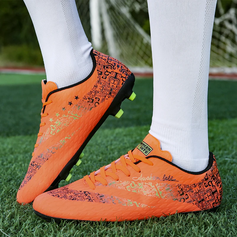 Zeeohh Крытый футзалу Бутсы кроссовки Для мужчин дешевые отличные футбольные бутсы Original носок Обувь для футбола с ботильоны