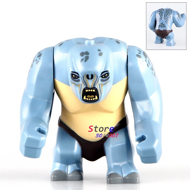 

Single Cave Troll Lord of the Rings Mines Of Moria Custom Made bricks model building blocks bricks friends model hobby toys for