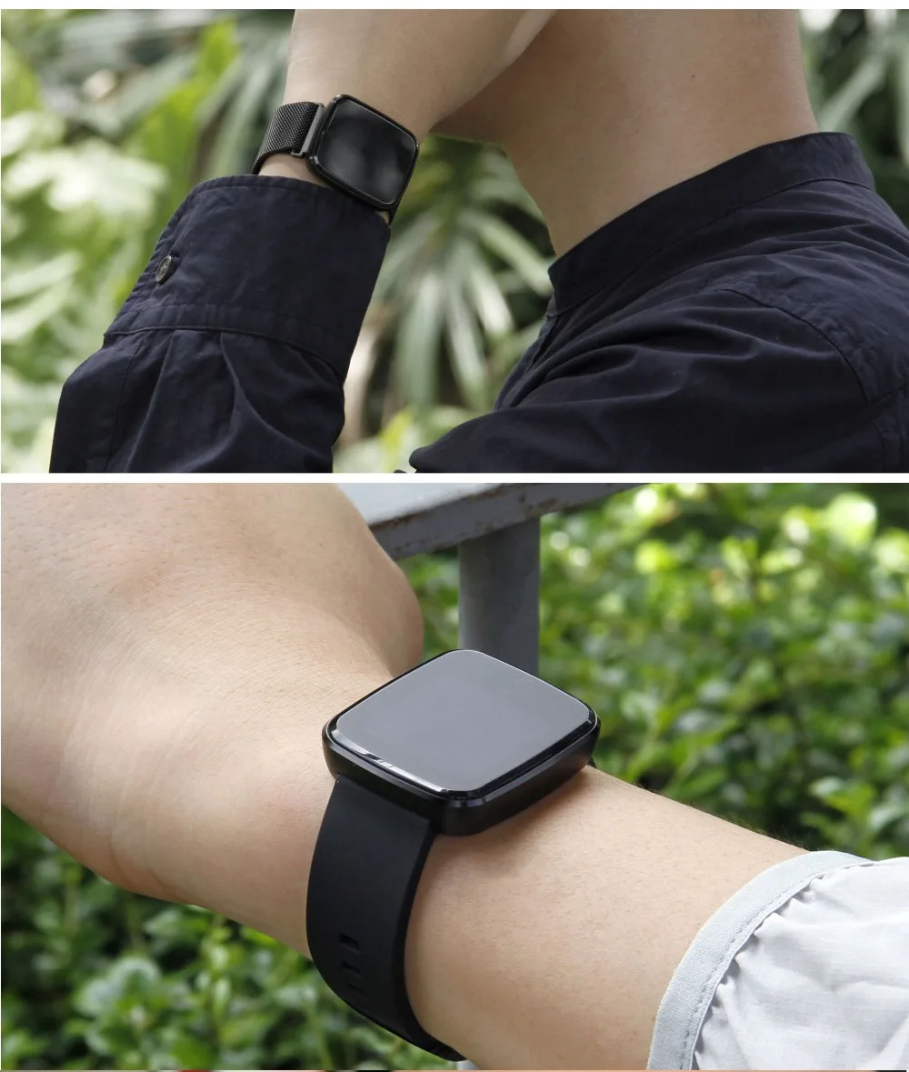 Смарт-часы мужские android v6 ip68 Водонепроницаемые спортивные Смарт-часы для воспроизведения музыки измерение скорости кровяного давления
