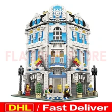 15018 3196 шт. город МОС Серия Солнечный отель набор строительных блоков Кирпичи lelyings DIY игрушки