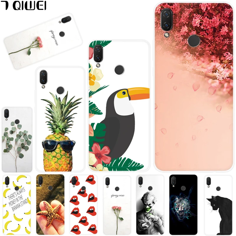 P Smart Case For Huawei P Smart Plus Case Silicone Phone Case For