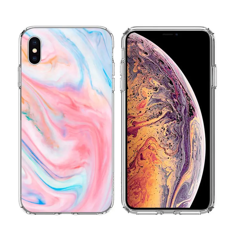 FOR iPhone X case Painting Silicon Cover FOR Iphone XS Max Soft Clear Protective TPU Back Cover FOR 4 4S 5 5S 6 6s7 8 Plus XR (19)