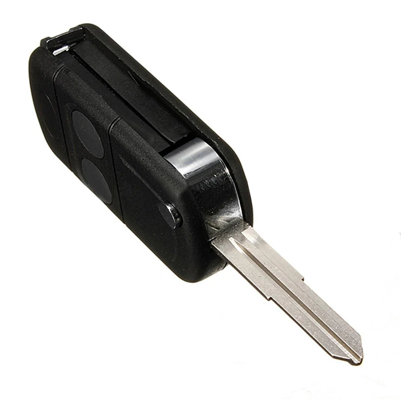 Car Styling 2 Button Flip Remote Key Fob Shell Case For Land Rover Freelander MK1 TD4 TD5