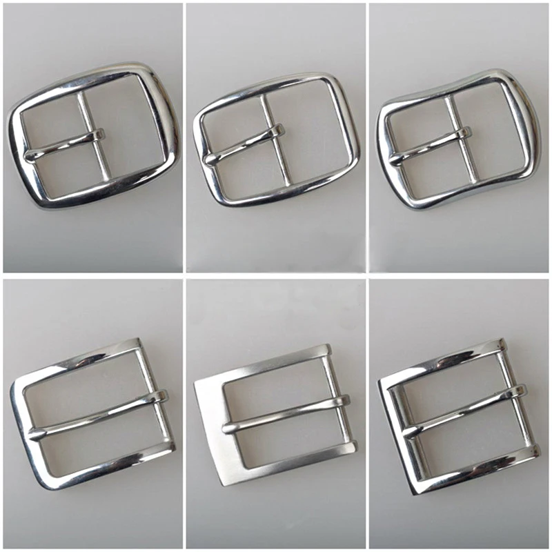 

1pcs Hot DIY Leather Craft Hardware 35mm-40mm Pin Buckle Belt Buckle Stainless Steel Metal DIY handmade Accessories ZK842