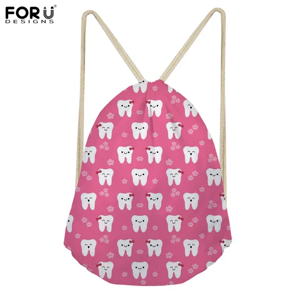 pink string bag