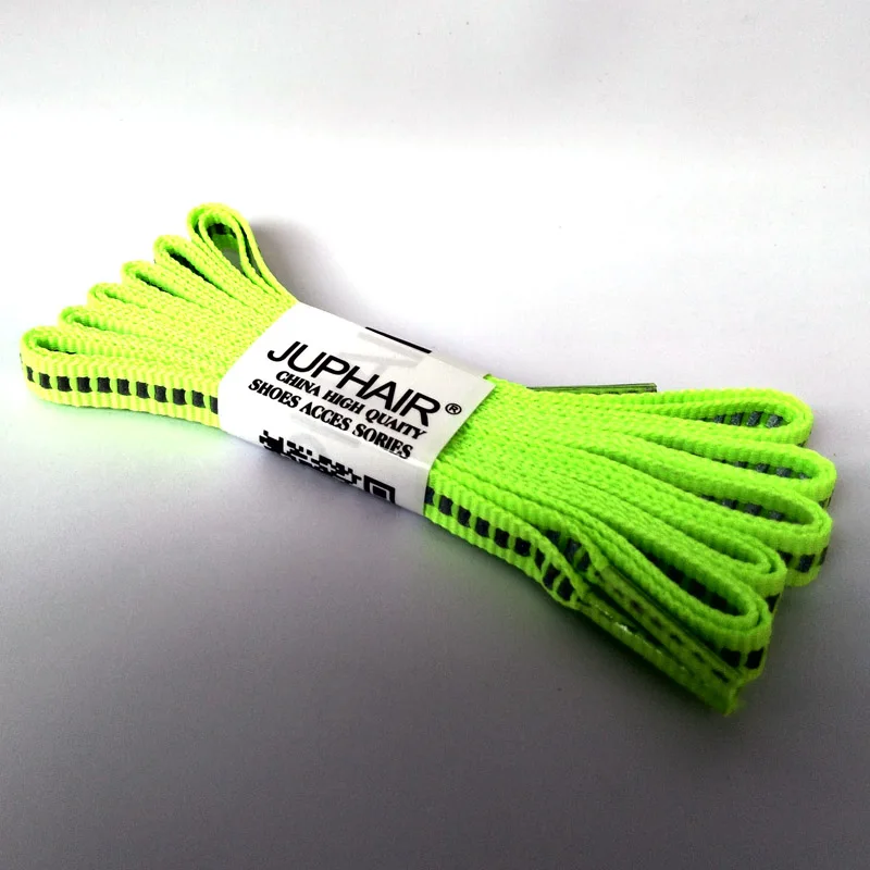 JUP1-12Pair Fluorescent Green Reflective Flat Shoelaces Luminous Safety Shoelaces Not Visible Laces Cords Fashion Party Camping JUP1-12Pair Fluorescent Green Reflective Flat Shoelaces Luminous Safety Shoelaces Not Visible Laces Cords Fashion Party Camping