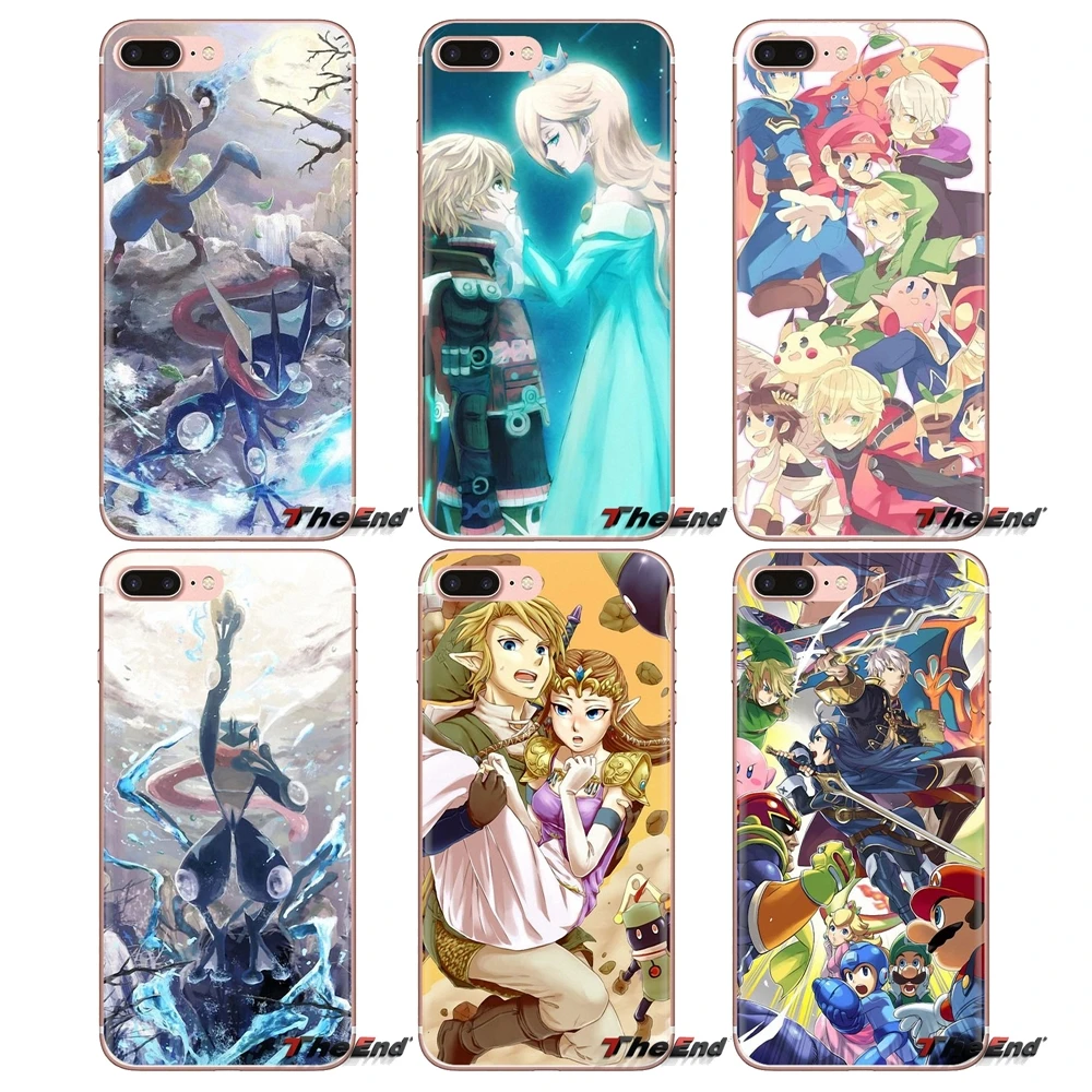 Мягкий прозрачный чехол для Xiaomi Redmi 4A S2 Note 3 3S 4 4X5 Plus 6 7 6A Pro Pocophone F1 Super Smash Bros Melee Design |