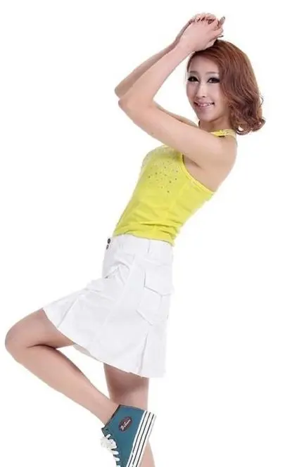 

Free shipping!! Women's bust skirt Pleated 2 colors 4 size