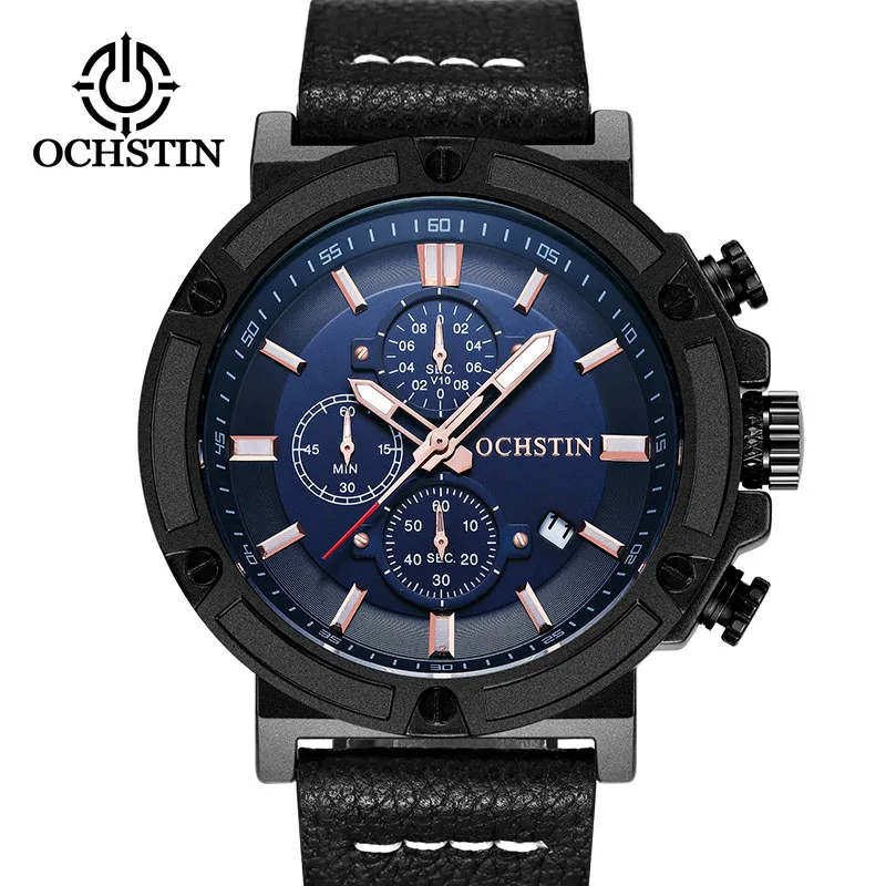 OCHSTIN 2019 известная фирма Для мужчин спортивные мужские часы Водонепроницаемый luxe