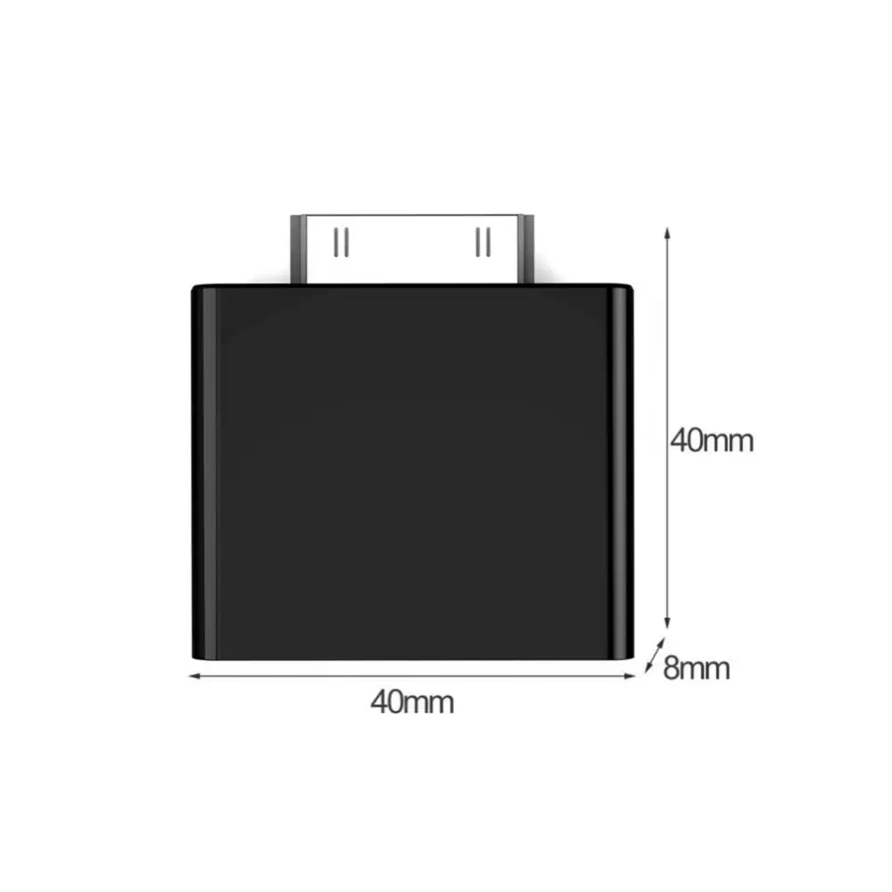 Music Audio Transmitter For Bluetooth 2 1 EDR 30 Pin Stereo Headphone Adapter