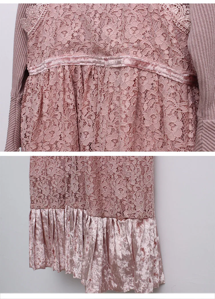 lace teenage girl party dress baby pink summer spring 2018 sleeveless elegant kids dresses for girls princess sundress clothing (5)