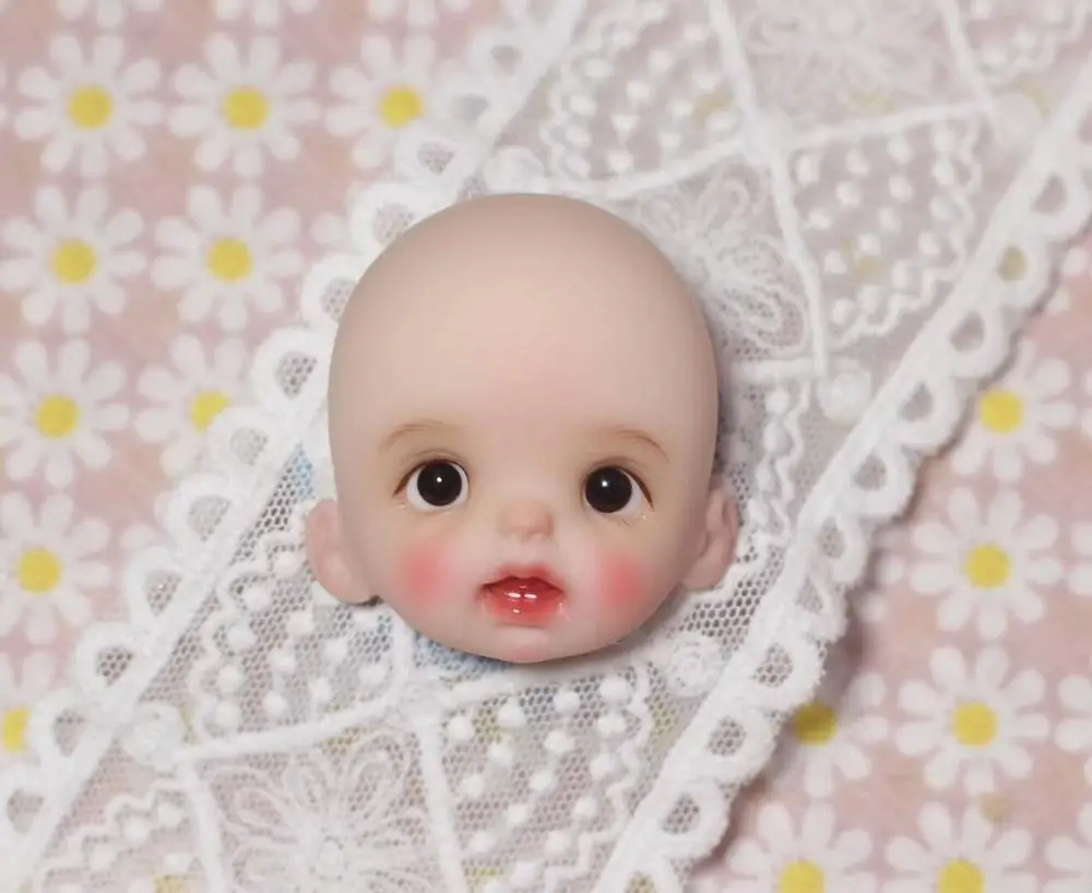 OB11 кукла ручной работы, куклы на заказ, мини-кукла, милая кукла, кукла из полимерной глины - Цвет: head 7