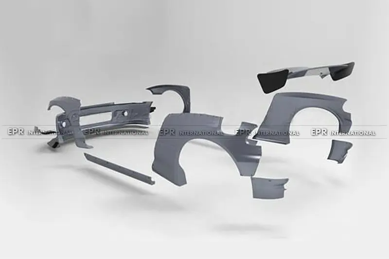 EG Civic Rocket B Style Full Wide Body Kit FRP(17)_1