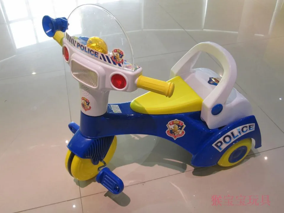 police tricycle ride on