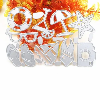 

10 Pcs SetsDIY Scrapbooking Photo Album Paper Card Craft Cute Embossing Metal Cutting Dies Stencils Scrapbooking