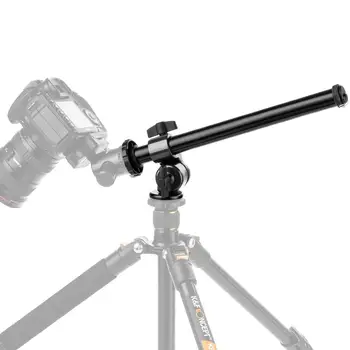 

K&F Concept Magnesium Alloy 32CM Camera Tripod Stand Fixable External Rotatable Multi-Angle Center Column with Locking System