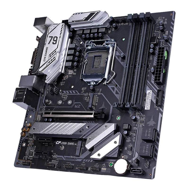 Красочные z390 игровой материнской платы LGA1151 DDR4 USB3